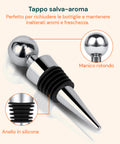 Set Sommelier 6 Pezzi in Valigetta Elegante in Alluminio