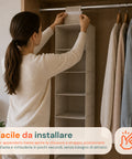Organizzatore Per Biancheria Con 6 Scomparti