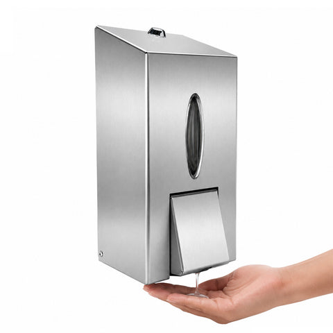 Distributeur de savon liquide en acier