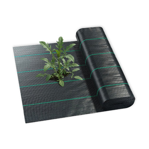 Onkruidwerend tuindoek 2x10 m, 90 g/m² van PP, multifunctioneel