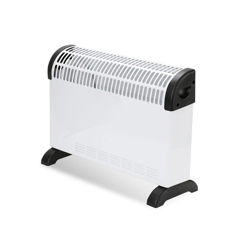 Elektrische vloerverwarmingconvector 2000 W, 51 x 10,5 x 38,5 cm, wit