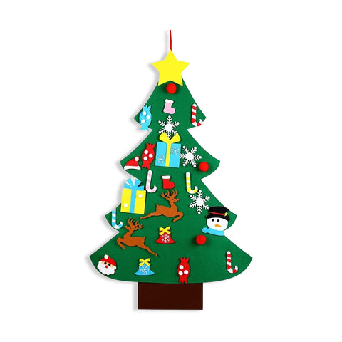 Vilten kerstboom voor kinderen – 26 spellen inbegrepen, eenvoudig en leuk