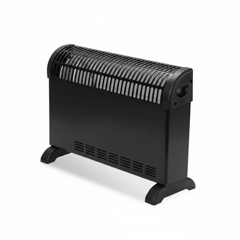 Convecteur électrique sur pied 2000w 51 x 10,5 x 38,5 cm Noir