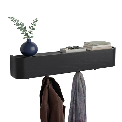 Moderne designwandkapstok met 4 verborgen haken