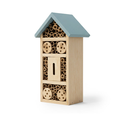 Insectenhotel voor de tuin van bamboehout – 6 vakken