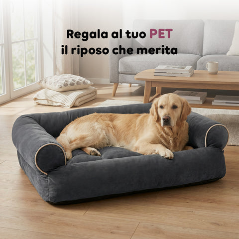 Panier/Canapé Doux pour Chiens et Chats, Différentes Tailles et Couleurs