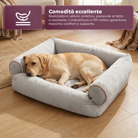 Panier/Canapé Doux pour Chiens et Chats, Différentes Tailles et Couleurs