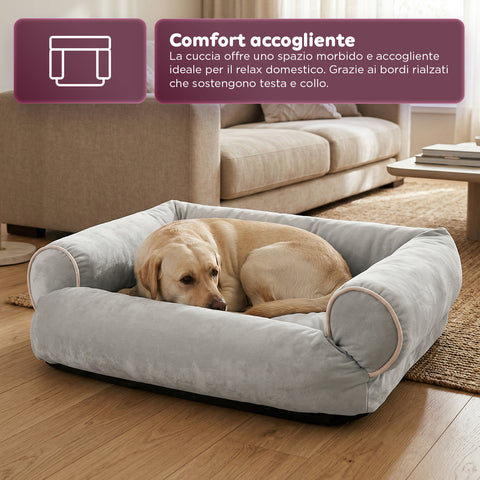 Panier/Canapé Doux pour Chiens et Chats, Différentes Tailles et Couleurs