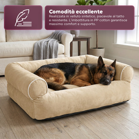 Panier/Canapé Doux pour Chiens et Chats, Différentes Tailles et Couleurs