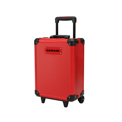 Jeu d'outils professionnel 699 pièces dans une mallette trolley – CraftyCart Rouge