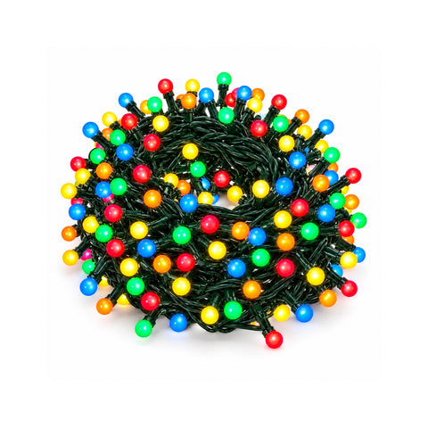 Guirlande lumineuse 500 LED Cherry de 12,5 m, 8 jeux de lumière, IP44