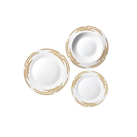 18-delige porseleinen serviesset Wilma