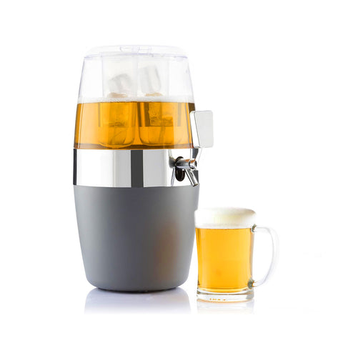 Distributeur réfrigérant 4L avec compartiment à glaçons et robinet pratique