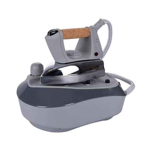 Fer à repasser avec chaudière 2000W – Semelle inox et vapeur continue