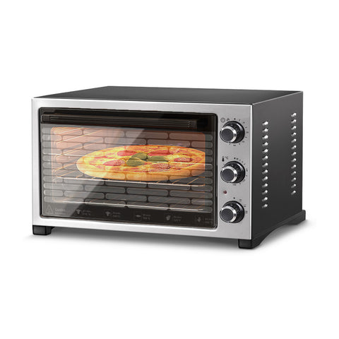 Mini-elektrische oven 32L 1420W met regelbare thermostaat tot 230°C