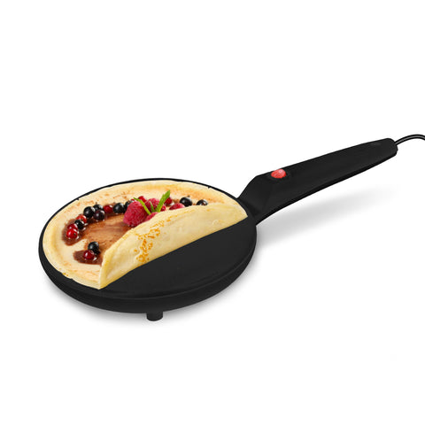 Crêpière électrique 700W avec revêtement antiadhésif et nettoyage facile