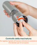 Macinaspezie Cordless A Batteria Con Luce Led