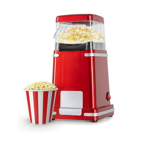 Hete-luchtpopcornmachine 1200 W – Compact en krachtig, klaar in 3 minuten