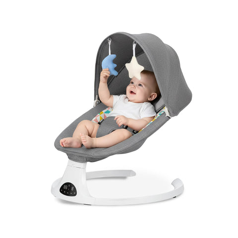 Multifunctionele babywip – slimme schommel met muziek en speeltjes