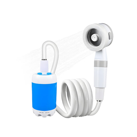 Douche portable 5200 mAh pour le camping – 120 min d’autonomie et recharge USB