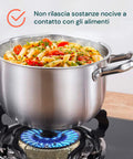 Avilia Batteria Pentole Completa Diana 12 Pezzi in Acciaio Inox Design Moderno Compatibile Induzione e Gas Elettrico Ean-8056897151778