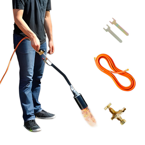 Kit Cannello Alta Portata 54kw con Tubo da 10m e Accensione Automatica