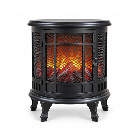 Caminetto Decorativo a LED con Effetto Fiamma Realistico a Batteria
