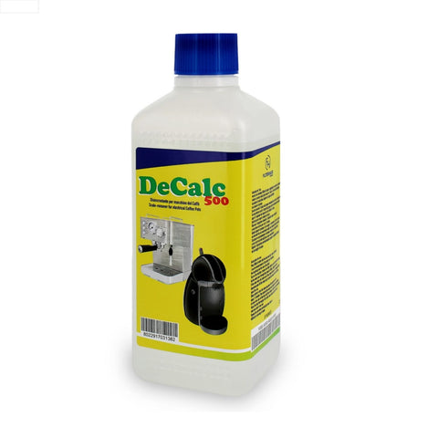 Détartrant et décalcifiant pour machines à café – 250ml, 500ml ou 6 sachets