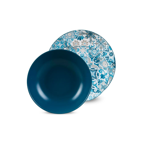 Service de table 18 pièces en porcelaine Séville