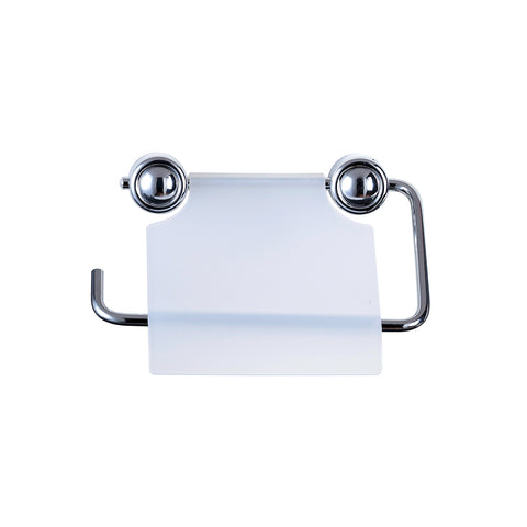 Atlantik witte toiletpapierhouder voor wandmontage