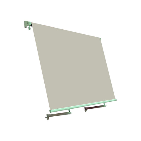 Store pare-soleil à descente verticale avec bras 300x245cm Beige