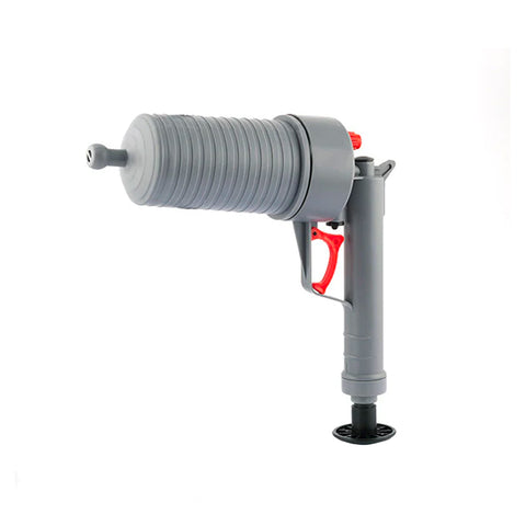 Universele ontstopper op perslucht met 4 adapters