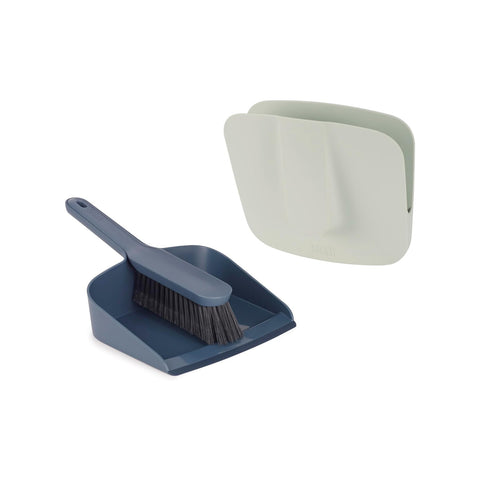 Set de brosse WC et pelle avec support mural en plastique