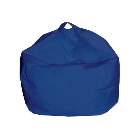 Nylon zitzak, 65x62 cm, blauw