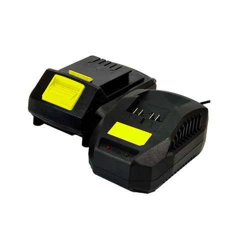 Set batterie 2,0 Ah et chargeur, 4 LED, 450w