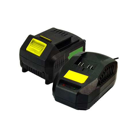 Batterijset van 4,0 Ah met oplader, 4 leds, 900 W