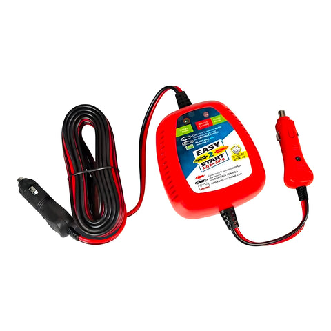 Startkabels met acculader voor voertuigen tot 2700 cc, 5 m, 12 V