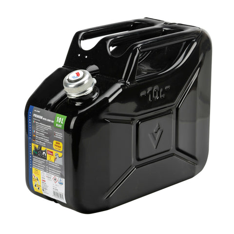 Jerrican de carburant en métal avec bouchon magnétique 10l