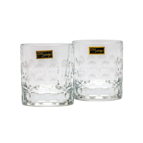 Set de 2 verres en verre Bubble 29cl