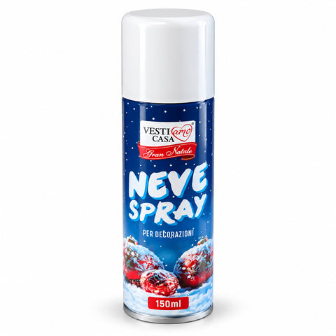 Sneeuwspray voor kerstdecoraties 150 ml, kunstsneeuw