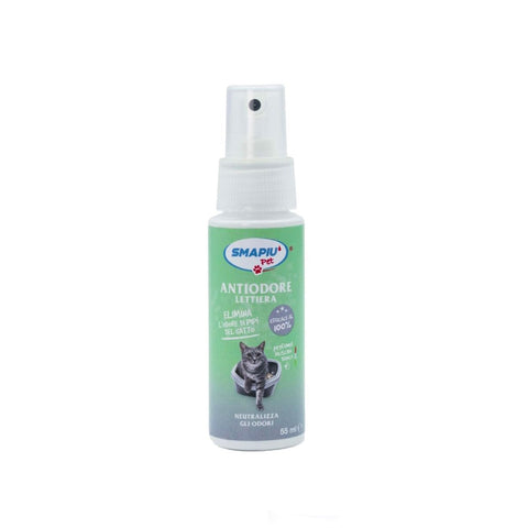 Spray anti-odeur pour litière de chat, musc blanc 55ml
