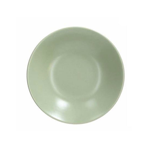 Diep bord Fabric saliegroen 22 cm
