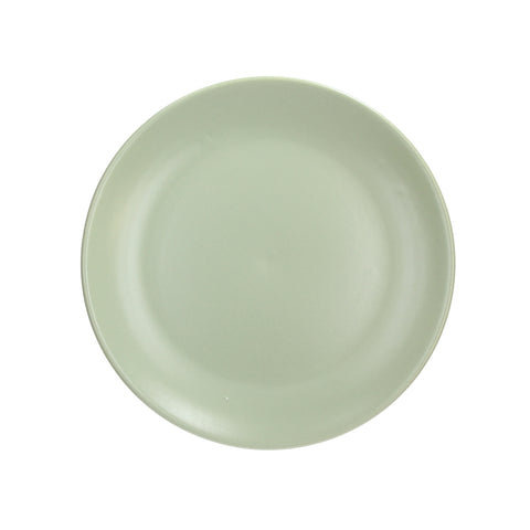 Plat bord Fabric saliegroen, 26 cm