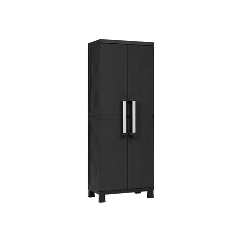 Hoge kast met 2 deuren en 4 verstelbare planken 37x65x173cm