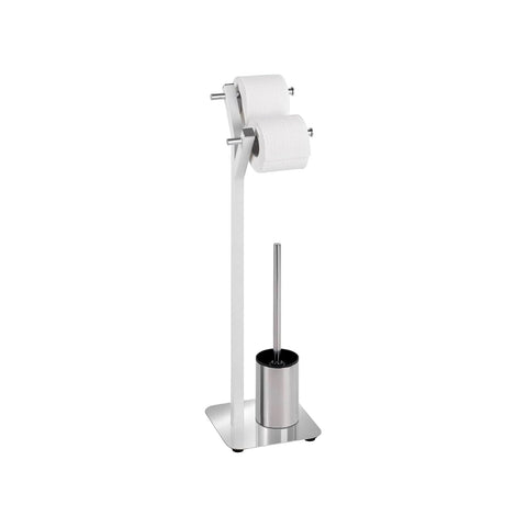 Staande toiletrol- en toiletborstelhouder Boom