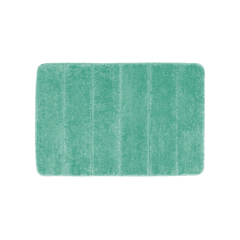 Badmat van polyester, turquoise
