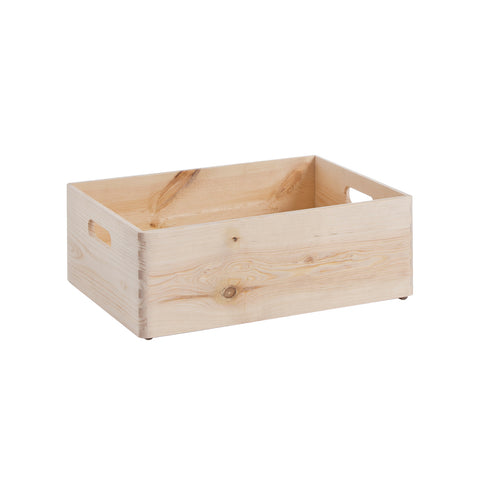 Houten opbergbox 40x15x30cm