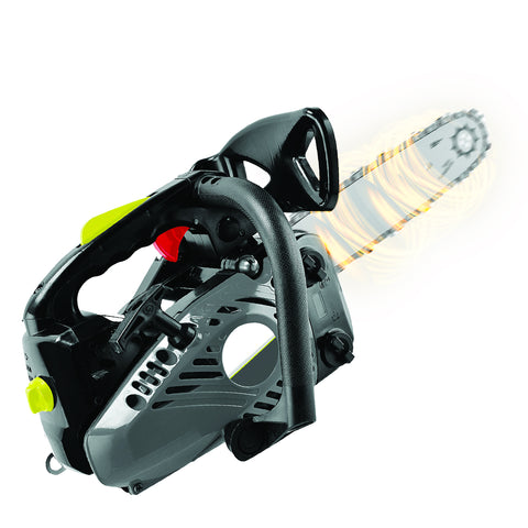 Snoeikettingzaag met benzinemotor en stalen zaagblad, 25 cm