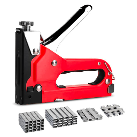 Handmatige niet- en spijkertacker 3-in-1 met 600 nietjes 8-12 cm