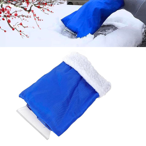 Waterdichte ijskrabberhandschoen met stevig blad